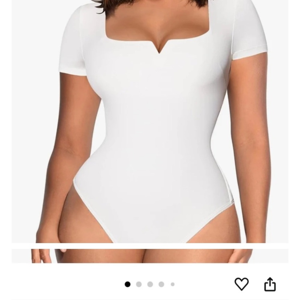 Elegant White Bodysuit